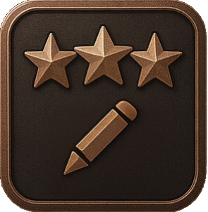 Badge succès