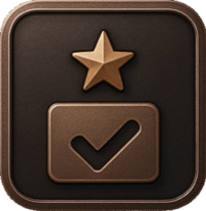 Badge succès