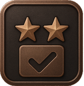 Badge succès